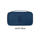 Travel Women'S Bra Storage Bags Lady Cosmetic Makeup Cloth Underwear Organization Weekend Overnight