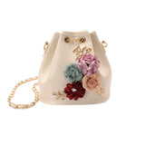Women New Fashion Applique Handbag Shoulder Bags Purse Messenger Bag