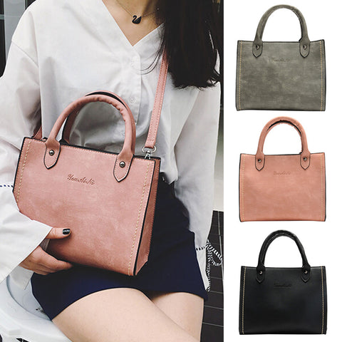 Women'S Fashion Leather Shoulder Bags With Corssbody Bag&Handbag