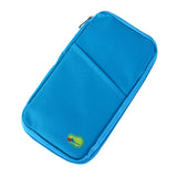 Travel Multifunction Bag Pouch Passport Id Credit Card Wallet Cash Holder Case