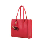 Fashion Girls Handbags Leather Shoulder Bag Candy Color Flowers Totes