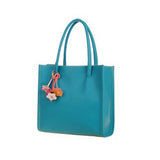 Fashion Girls Handbags Leather Shoulder Bag Candy Color Flowers Totes