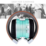 Bluetooth Headphones Over Ear Stereo Wireless Headset With Microphone Tf