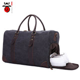 2018 Fashion Canvas Men'S Travel Bag Carry On Luggage Bags Vintage Handbag Crossbody Men Duffel