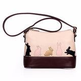 Women Cat Rabbit Leather Shoulder Bag Cross Body Purse Handbag Messenger