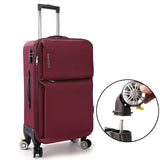High Quality 20Inches Waterproof Oxford Fabric Commercial Trolley Luggage Bags On Universal