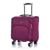 Fashion 18 Inch Oxford Commercial Trolley Luggage High Quality Travel Suitcase Universal Wheel