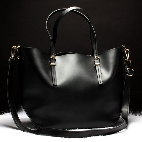 High Quality Fashion Casual Tote Women Shoulder Bags Cow Genuine Leather Female Bag Brand Female