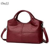 Chu Jj Hot Sale Fashion Patchwork Sheepskin Shoulder Crossbody Bags Ladies Leather Women Bags