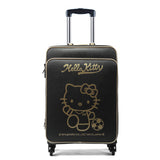 Travel Tale Fashion Lovely Cat 16/20/24 Inch100% Pu High Quality Rolling Luggage Spinner Brand