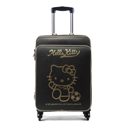 Travel Tale Fashion Lovely Cat 16/20/24 Inch100% Pu High Quality Rolling Luggage Spinner Brand