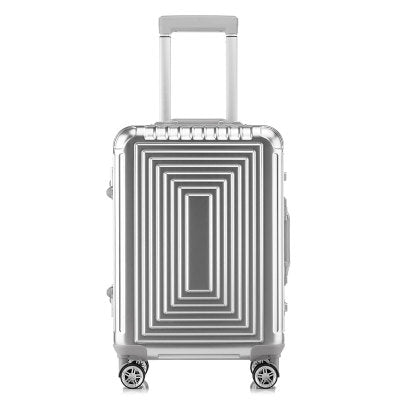 Letrend 100% Aluminum-Magnesium Alloy Rolling Luggage Spinner Suitcases Wheel 20 Inch Men