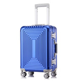 Letrend 100% Aluminum-Magnesium Alloy Rolling Luggage Spinner Suitcases Wheel 20 Inch Men