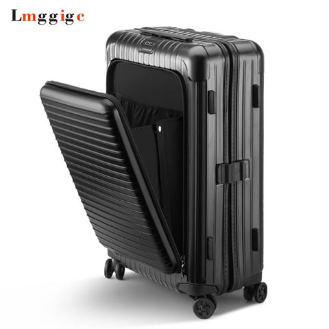 Pc Rolling Luggage,Travel Suitcase Bag,Multiwheel Trolley Case With Laptop Bag,Spinner Nniversal