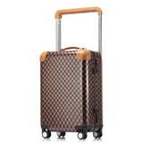 Travel Tale Fashion Grid 20/22 Inch Size Abs+Pc Rolling Luggage Spinner Brand Travel Suitcase