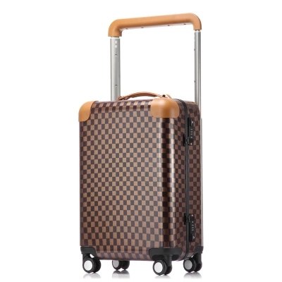 Travel Tale Fashion Grid 20/22 Inch Size Abs+Pc Rolling Luggage Spinner Brand Travel Suitcase
