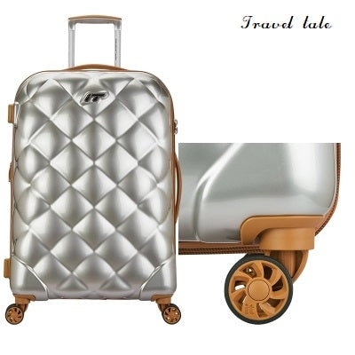 Travel Tale Fashion 3D Grid 20/24/29 Inch Size Abs+Pc Rolling Luggage Spinner Brand Travel Suitcase