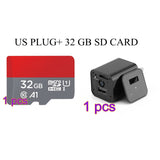 Hd 1080P Hidden Camera Usb Wall Charger Wireless Home Security Covert Camcorder Adapter Support Max