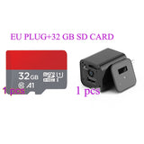 Hd 1080P Hidden Camera Usb Wall Charger Wireless Home Security Covert Camcorder Adapter Support Max