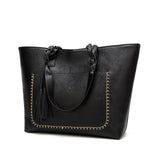 Tinkin  Vintage Pu Tassel Women Shoulder Bag Female Retro Daily Causal Totes Lady Elegant