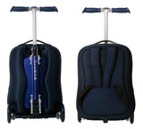 Backpack With Skateboard,Suitcase With Wheels,Rolling Travel Luggage ,Scooter With Bag,Portable