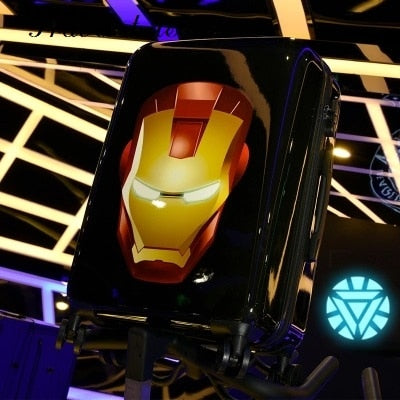 Travel Tale Super Hero 20/24Inch Size Abs+Pc Rolling Luggage Spinner Brand Travel Suitcase