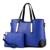 Yingpei Women Bag Vintage Messenger Bags Shoulder Handbag Women Top-Handle Crocodile Pattern