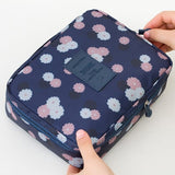 Mihawk Beautician Vanity Necessaire Trip Women Travel Toiletry Wash Bra Underwear Makeup Case