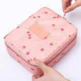 Mihawk Beautician Vanity Necessaire Trip Women Travel Toiletry Wash Bra Underwear Makeup Case