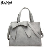 Bolish Drop Shipping Vintage Shoulder Bag Female Causal Handbag Lady Daily Shopping Crossbody Bag