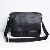 Lanspace Men'S Leather Messenger Bag Cross Body Bag New Design Shoulder Bags Leather Bag Leisure
