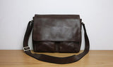 Lanspace Men'S Leather Messenger Bag Cross Body Bag New Design Shoulder Bags Leather Bag Leisure