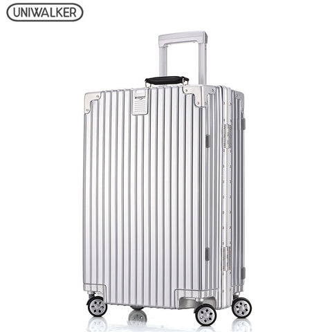Uniwalker Unisex Fashion Travel Large Capacity High Quality Luggage Free Shipping Rolling