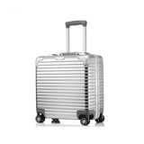 Uniwalker 18' Inchs Unisex Abs+Pc Rolling Luggage Scratch Resistant Travel Trolley Hardside Luggage