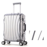 Aluminum Frame Luggage Bag Set,New Travel Suitcase With Spinner Rolling,Trolley Case Carry-On