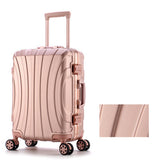Aluminum Frame Luggage Bag Set,New Travel Suitcase With Spinner Rolling,Trolley Case Carry-On