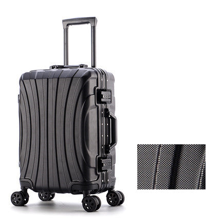 Aluminum Frame Luggage Bag Set,New Travel Suitcase With Spinner Rolling,Trolley Case Carry-On