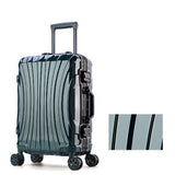 Aluminum Frame Luggage Bag Set,New Travel Suitcase With Spinner Rolling,Trolley Case Carry-On
