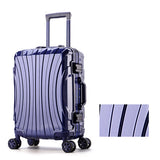 Aluminum Frame Luggage Bag Set,New Travel Suitcase With Spinner Rolling,Trolley Case Carry-On