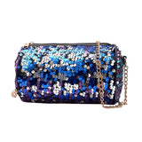 Fashion Women Sequins Leather Crossbody Bag Coin Bag Phone Bag Shoulder Bag
