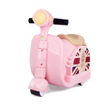 Letrend New Fashion Style Cute Toy Motorcycle Shape Kids Children Rolling Luggage Boy And Girl