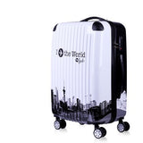 Travel Suitcase Bag,Rolling Carry On Luggage,Men Nniversal Wheel Trolley Case, Women Spinner Wheels