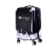 Travel Suitcase Bag,Rolling Carry On Luggage,Men Nniversal Wheel Trolley Case, Women Spinner Wheels