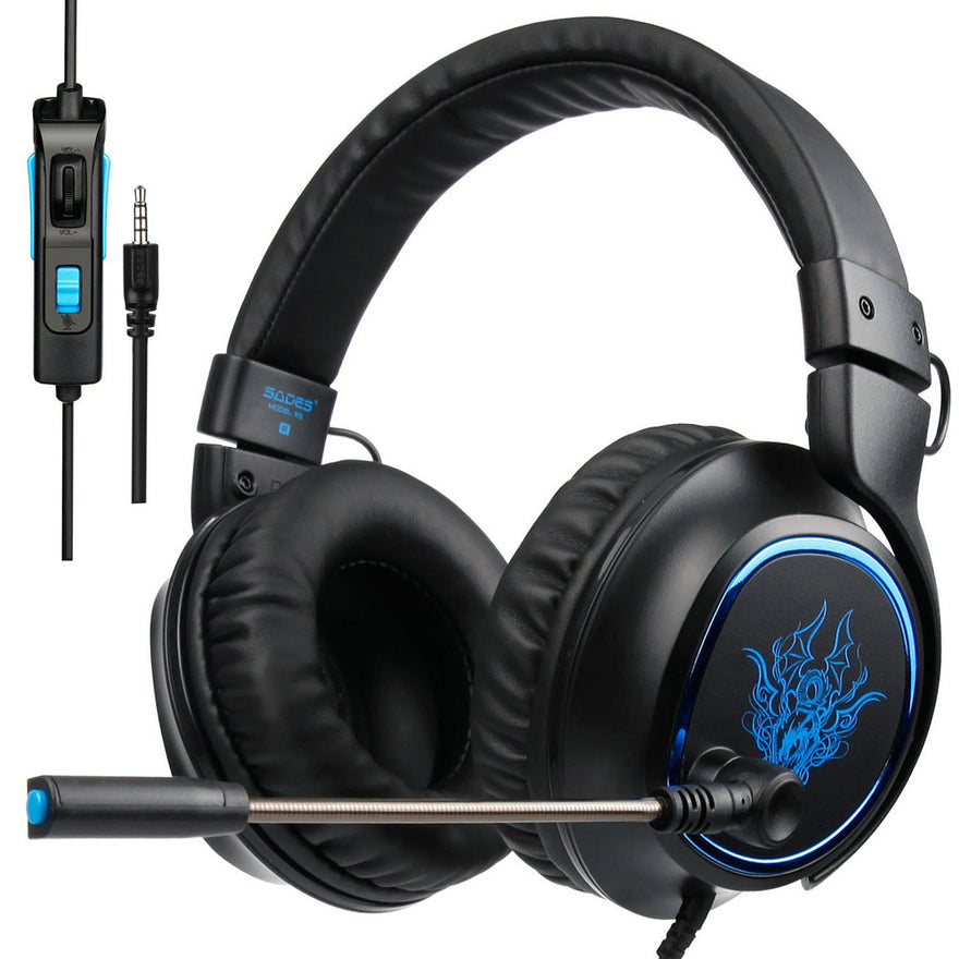 Sades R5 3.5Mm Wired Gaming Headsets