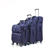 20'' 24'' 28'' Oxford Cloth Carry-On Suitcase With Wheels Travel Waterproof Luggage Rolling