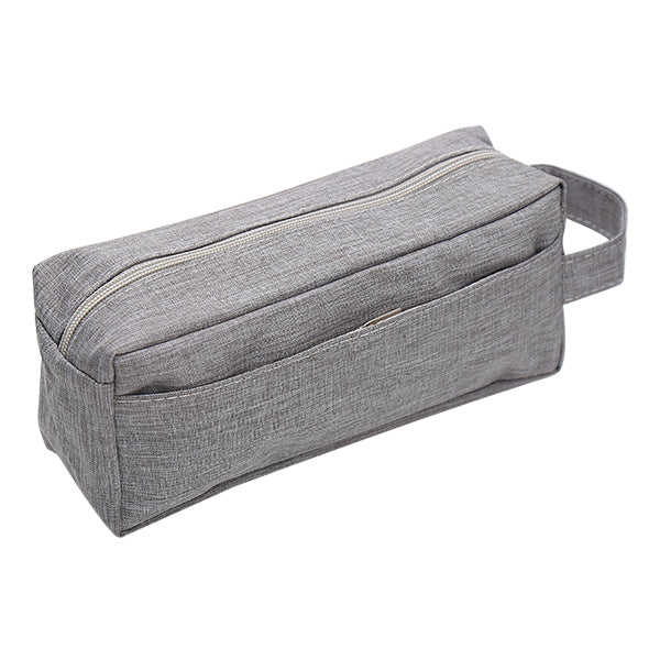 Men'S Functional Sport Zip Toiletry Bag Casual Travel Cosmetic Phone Pouch Cases Handbag