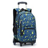 Removable Children School Bags Teenager Boys Girls 3 Wheels Stairs Kids Trolley Schoolbag Luggage