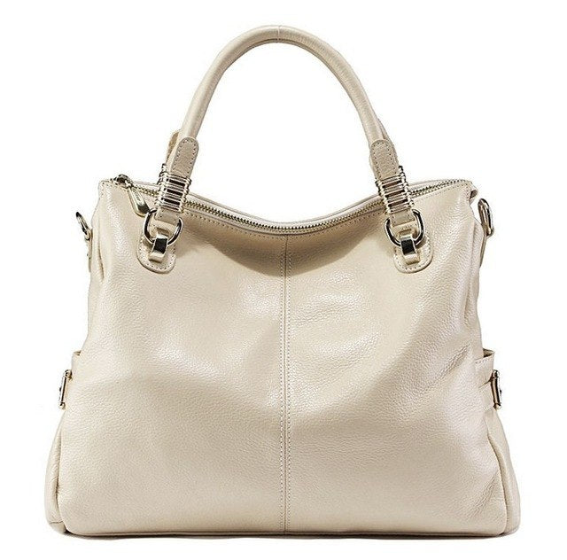 Newest Candy Colors Handbags For Women First Layer Genuine Cow Leather Fashion All-Match Lady