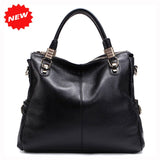 Newest Candy Colors Handbags For Women First Layer Genuine Cow Leather Fashion All-Match Lady
