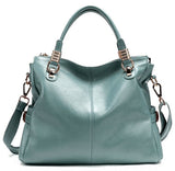 Newest Candy Colors Handbags For Women First Layer Genuine Cow Leather Fashion All-Match Lady